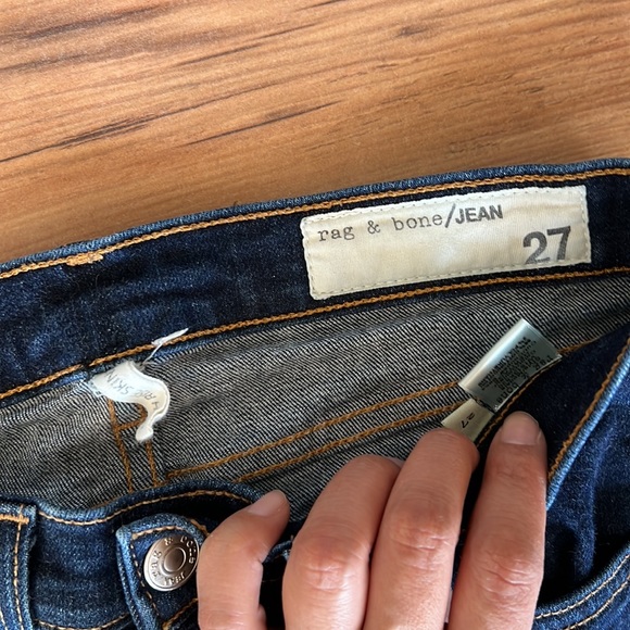 Rag and Bone high rise skinny - Picture 2 of 4